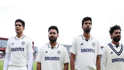 Shubman Gill, Rishabh Pant, Ravindra Jadeja and Washington Sundar. (Photo: @rishabhpant Instagram)