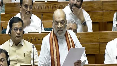 Union Home Minister Amit Shah in Lok Sabha (Photo/SansadTV)