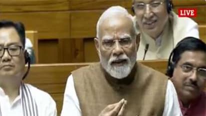 Prime Minister Narendra Modi (Photo/Sanasad TV)