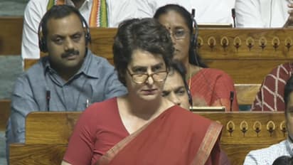 Congress MP Priyanka Gandhi Vadra (File Photo/Sansad TV)
