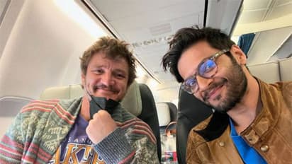 Actors Ali Fazal and Pedro Pascal (Image source: Instagram account of Ali)