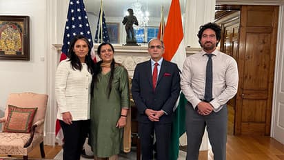 Indian envoy Kwatra meets US Intelligence Chief Gabbard (Photo/X@AmbVMKwatra)