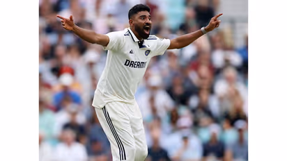 Mohammed Siraj. (Photo: @BCCI X)