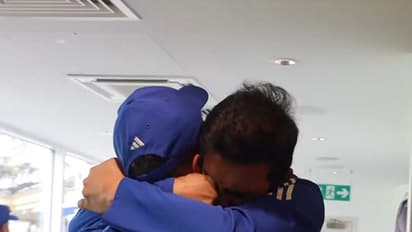 India head coach Gambhir embracing Morne Morkel (Photo: @BCCI/X)