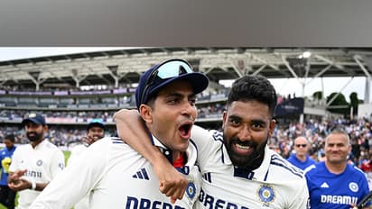 Shubman Gill and Mohammed Siraj (Photo: ICC)