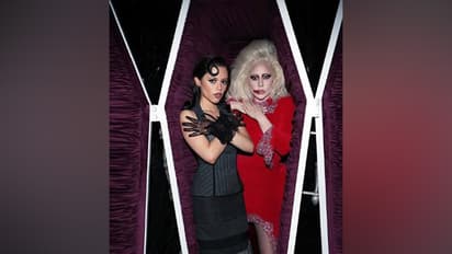 Lady Gaga and Jenna Ortega (Photo/Instagram@ladygaga)