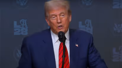 US President Donald Trump (Image Source: The White House/YouTube)