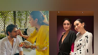 Sara Ali Khan, Ibrahim Ali Khan, Kareena Kapoor, Karisma Kapoor (Image source/Instagram )