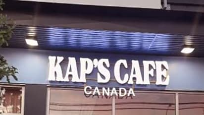 Kapil Sharma's Kap's Cafe in Canada. (Image source: /thekapscafe_)