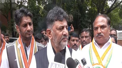 Karnataka Deputy CM DK Shivakumar (Photo/ANI)