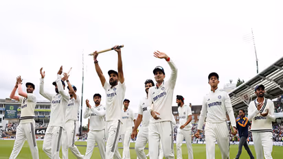 Indian team registers victory at The Oval (Photo: X/@BCCI)