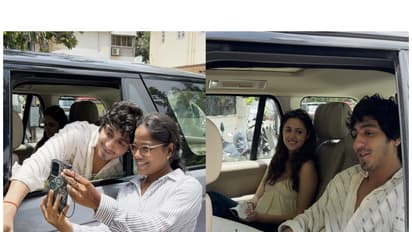 Ahaan Panday, Aneet Padda (Photo/ANI)