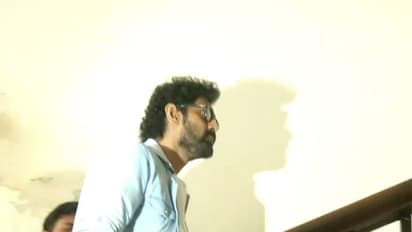 Rana Daggubati in ED office (Photo: ANI)