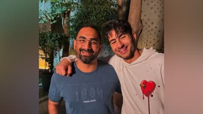 Ibrahim Ali Khan, Kunal Deshmukh (Photo/Instagram@sonali_rattan)