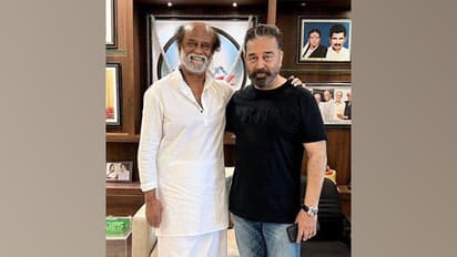 Rajinikanth, Kamal Haasan (Photo/X@ikamalhaasan)