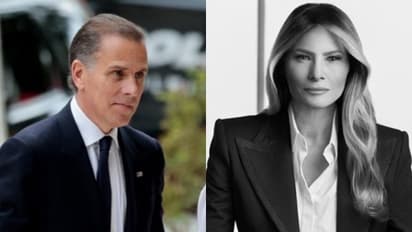 Former US President Joe Biden's son Hunter Biden (Left) and US First Lady Melania Trump (Right) (Images Credit: Reuters)