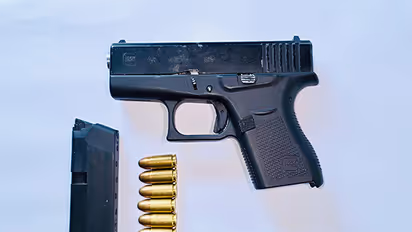 A Glock pistol, six live cartridges (Photo/@DGPPunjabPolice)