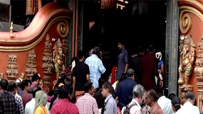 Devotees flock to Kerala's Pazhavangaadi Ganapathy Temple to mark Malayalam New Year (Photo/ANI)