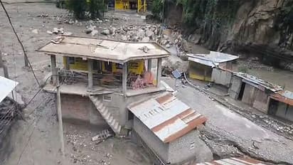 Several houses damaged due to flash floods in Shimla (File PhotoANI)