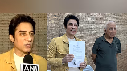 Faissal Khan and Advocate Usman Vanjara (Photo/ANI)