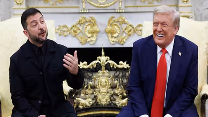 US President Donald Trump with Ukrainian President Volodymyr Zelenskyy (Image/Reuters)