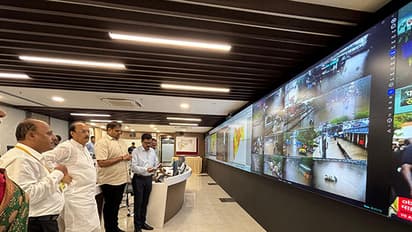 Maharashtra Deputy Chief Minister Ajit Pawar visitng Mantralaya (Photo/ANI)