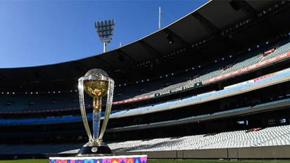 The ICC Cricket World Cup trophy. (Photo: ICC)