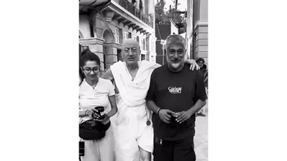 Anupam Kher and Vivek Agnihotri (Photo/Instagram/@anupampkher)