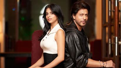 Actor Shah Rukh Khan and his daughter Suhana Khan (Photo/Instagram)