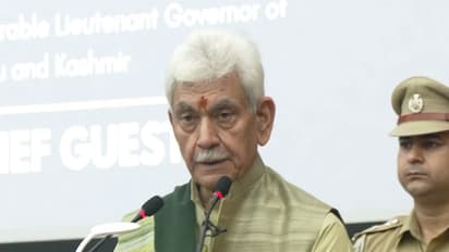 Lieutenant Governor of Jammu and Kashmir Manoj Sinha (File Photo/ANI)