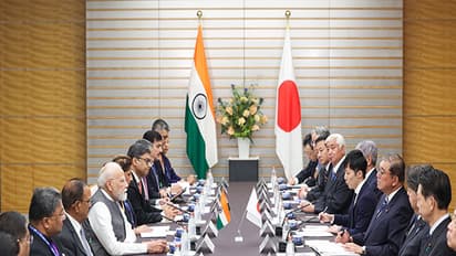 PM Narendra Modi and PM Shigeru Ishiba at the 15th India-Japan Annual Summit in Tokyo (Photo X/@MEAIndia)