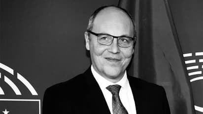 Ukrainian lawmaker Andriy Parubiy (Photo/X@EP_President)