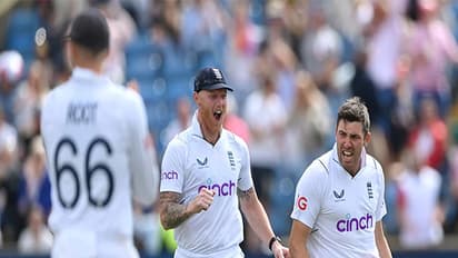 Ben Stokes and Jamie Overton (Photo: ICC)