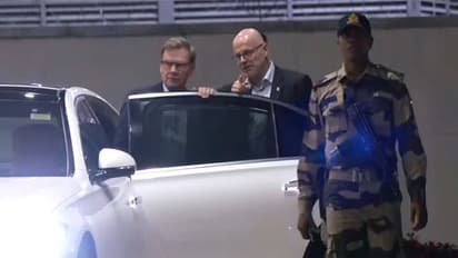 German Foreign Minister Wadephul arrives in India (Photo/ANI)