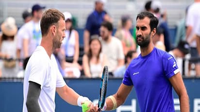  Yuki Bhambri and Michael Venus. (Photo/ US Open website)