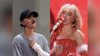 Justin Bieber and Sabrina Carpenter (Photo: Reuters)