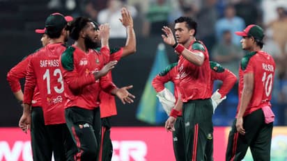 Bangladesh Players celebrating (Photo/ANI) 
