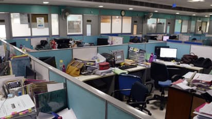 Deserted view of an insurance company office (File Photo/ANI)