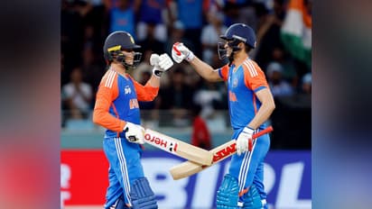 Abhishek Sharma and Shubman Gill (Photo/ANI)