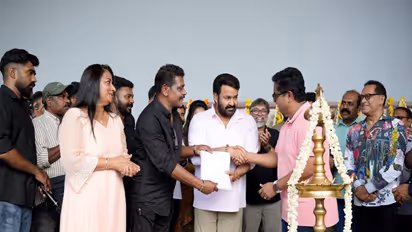 Drishyam 3 pooja ceremony (Photo: Instagram/@Mohanlal)