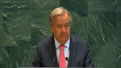 UN Secretary-General António Guterres (Photo/https://webtv.un.org/)