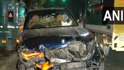 BMW car crash