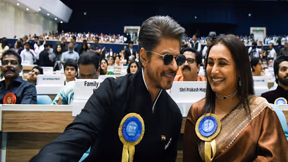 Shah Rukh Khan, Rani Mukerji (File photo: ANI)