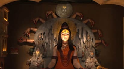 Kolkata's silicon Goddess Durga idol (Photo: ANI)