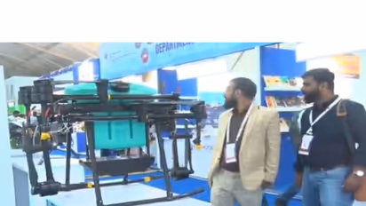 Visitors at Bharat Mandapam (Photo/@Department of Fisheries)