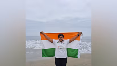 Indian Para-Swimmer Jiya Rai (Photo: @IN_WNC/X)