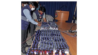 Bottles of cough syrup (File Photo/ANI)