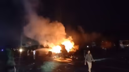 Visuals from the spot. (Photo/ANI)