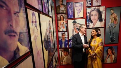 UK PM Keir Starmer and actor Rani Mukerji (Image source: Reuters)