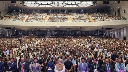Inauguration of India Mobile Congress (IMC) 2025 at Yashobhoomi Convention Centre (Photo/ANI)
